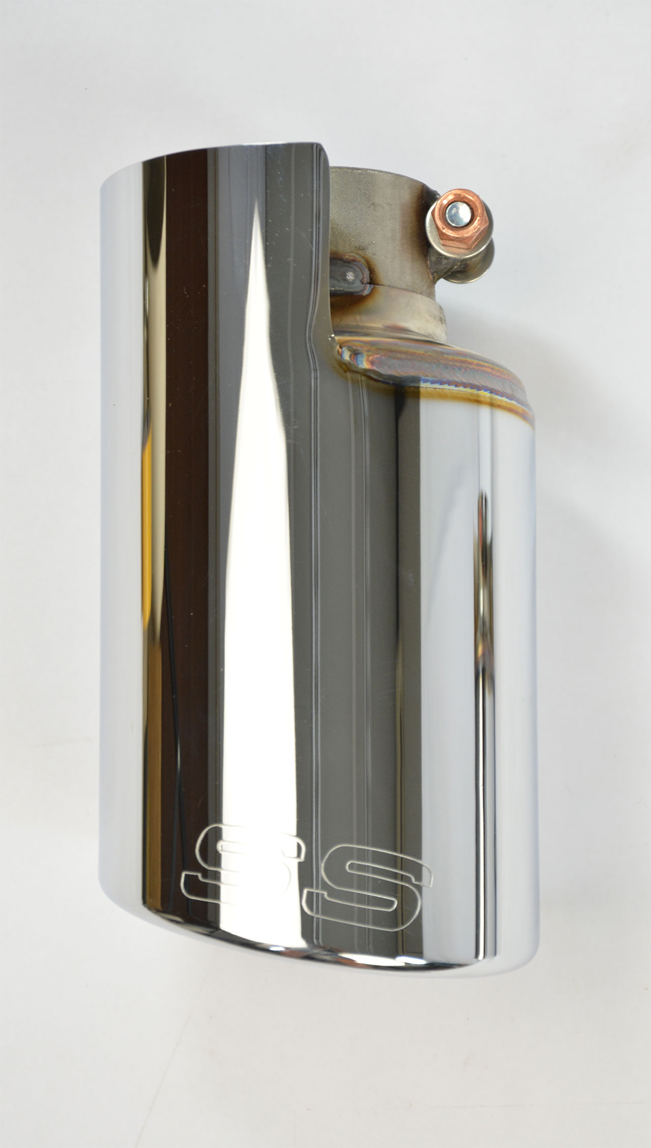 Endpipe kit Right O100 - Left O100 for Performance sport exhaust for 500 ABARTH 1.4T Assetto Corse (