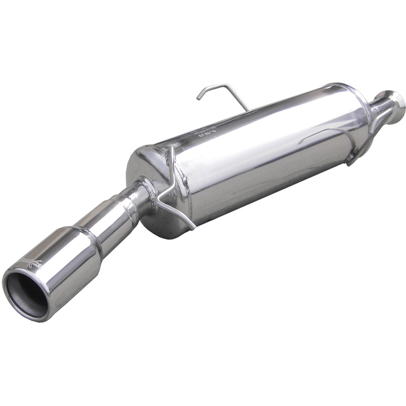 100% RVS Sportuitlaat  Peugeot 309 1.9 GTi 16v (158pk) 1990-1992 80mm