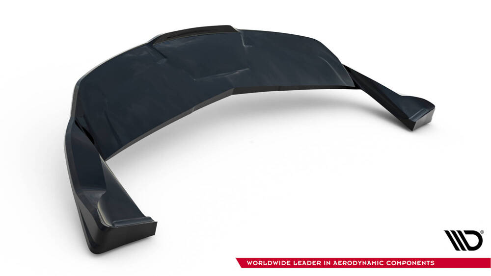 Achterbumper diffusor Tesla Model S Plaid Gloss-Black V1