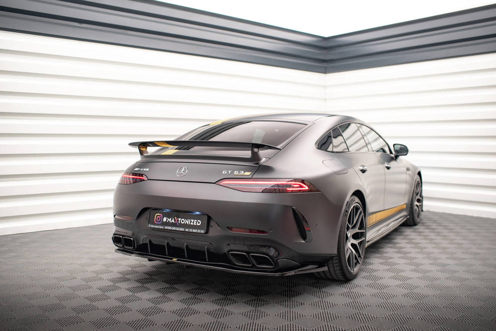 Diffuser Mercedes AMG GT63 Aero pack Maxton Glans Zwart