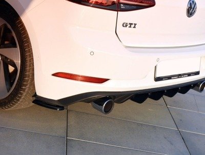 Zijdiffusers VW Golf 7.5 GTI Facelift Glans Zwart