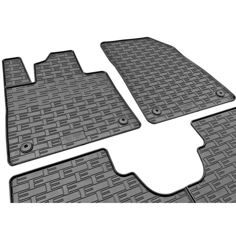 Rubber matten  Smart #1 EV 2022- & #3 EV 2023- (4-delig + montagesysteem)
