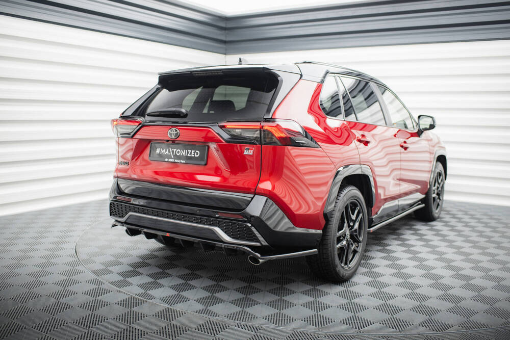 Diffuser Toyota RAV4 MK5 GR Sport Maxton Glans Zwart