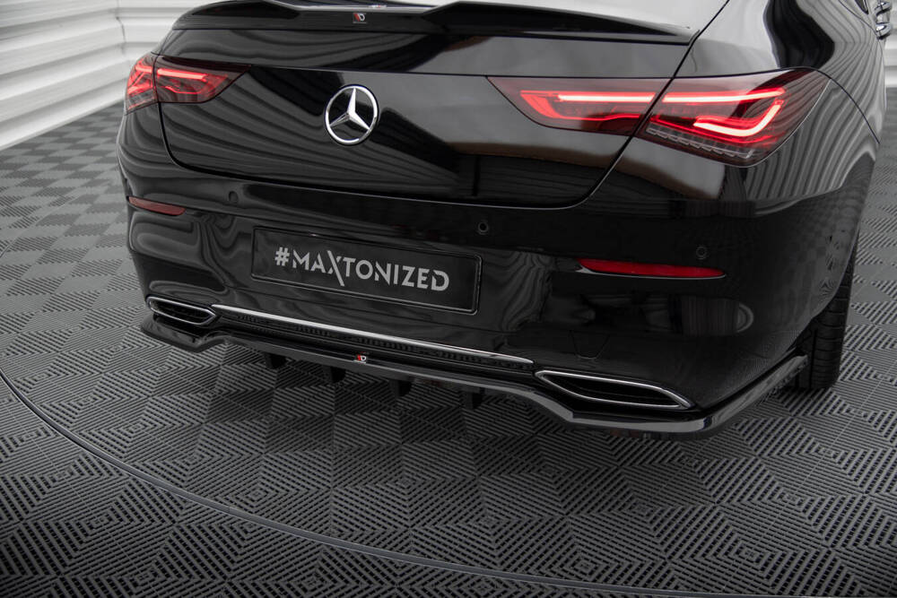 Diffuser Mercedes Benz CLA Coupe C118 Maxton Glans Zwart