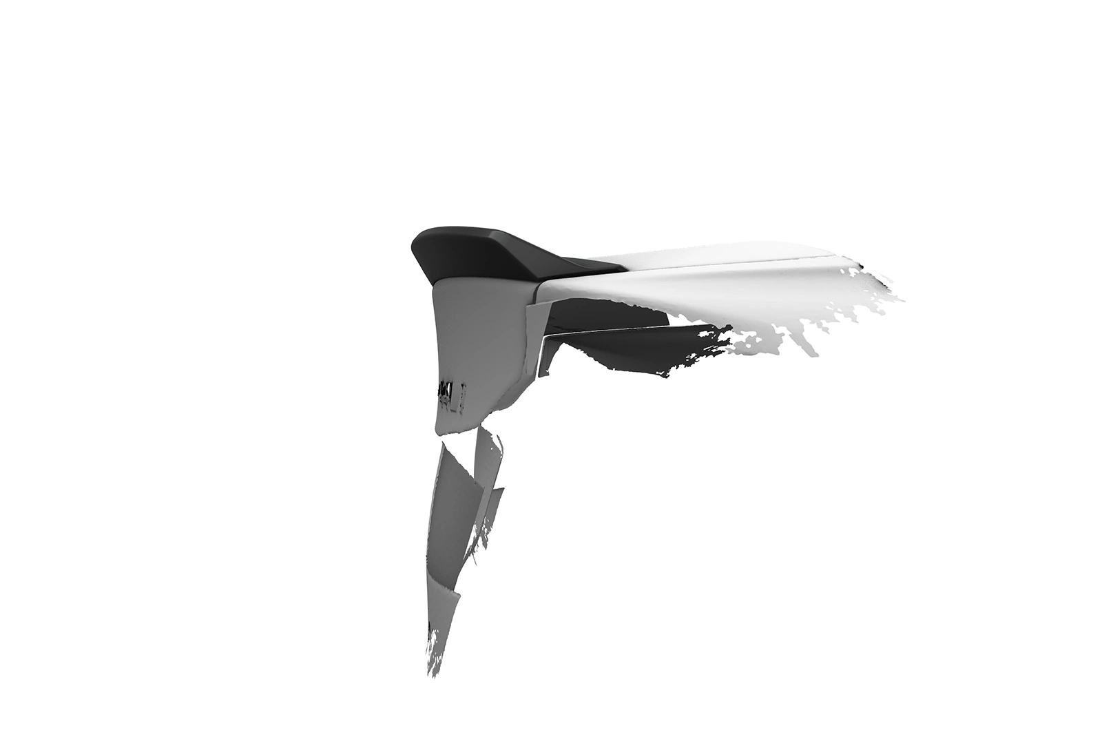 Achterspoiler BMW 4er F32 Coupe glans zwart