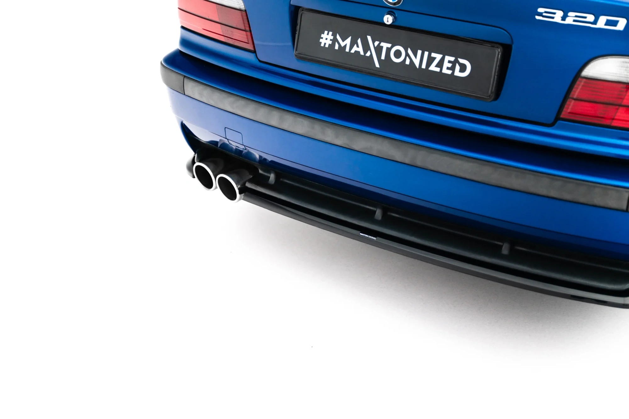 Achter Diffuser / Rear Side Splitters BMW M3 / 3 M-Pack Coupe / Cabrio E36