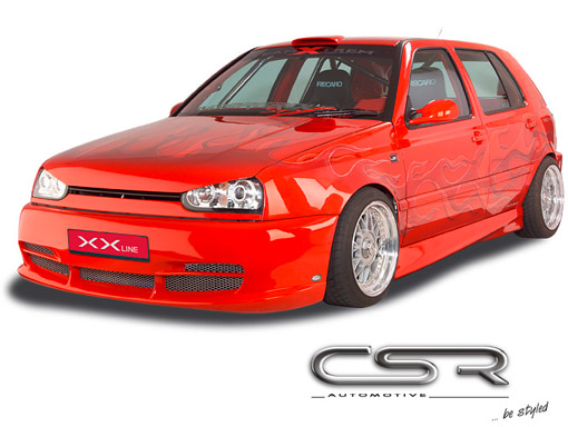 Voorbumper VW Golf III GT3 zonder knipperlichten