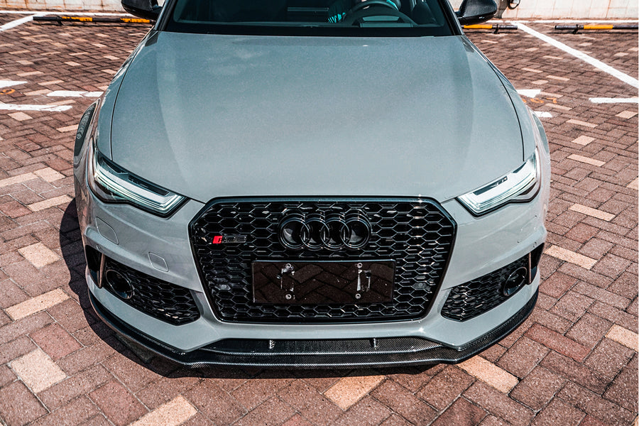 Audi RS6 Avant MN Style Carbon Fiber Voorspoiler 2013-2018