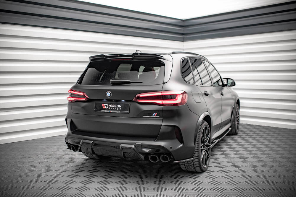 Zijdiffusers BMW X5M F95 Maxton Glans Zwart