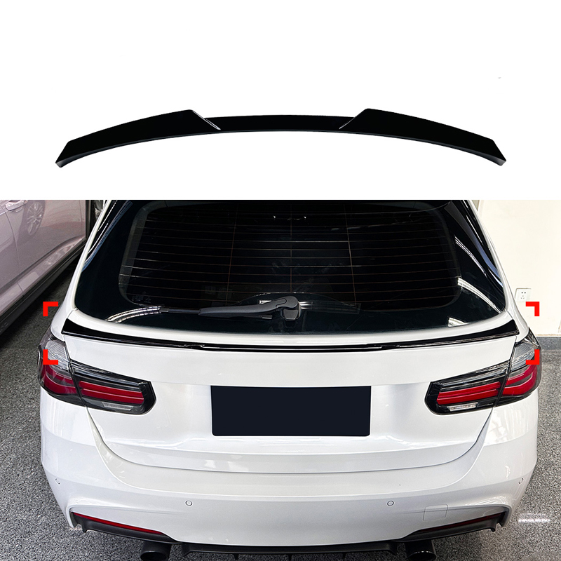 Onderste achterspoiler  BMW 3-Serie F31 Touring 2012-2019 (ABS Glanzend zwart)