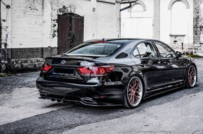 Diffuser Lexus LS Mk4 Facelift Glans Zwart