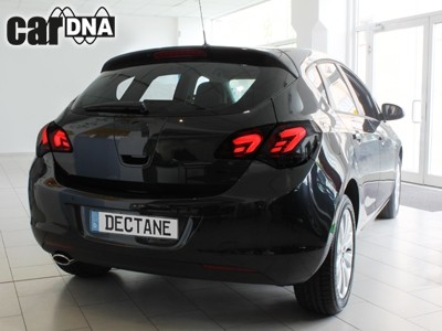 Taillights led Opel Astra J 09 black/Smoke