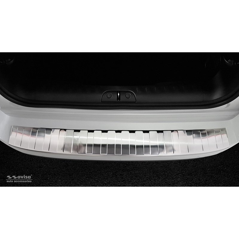 RVS Achterbumperprotector  Fiat 500L Facelift 2017- 'Ribs'