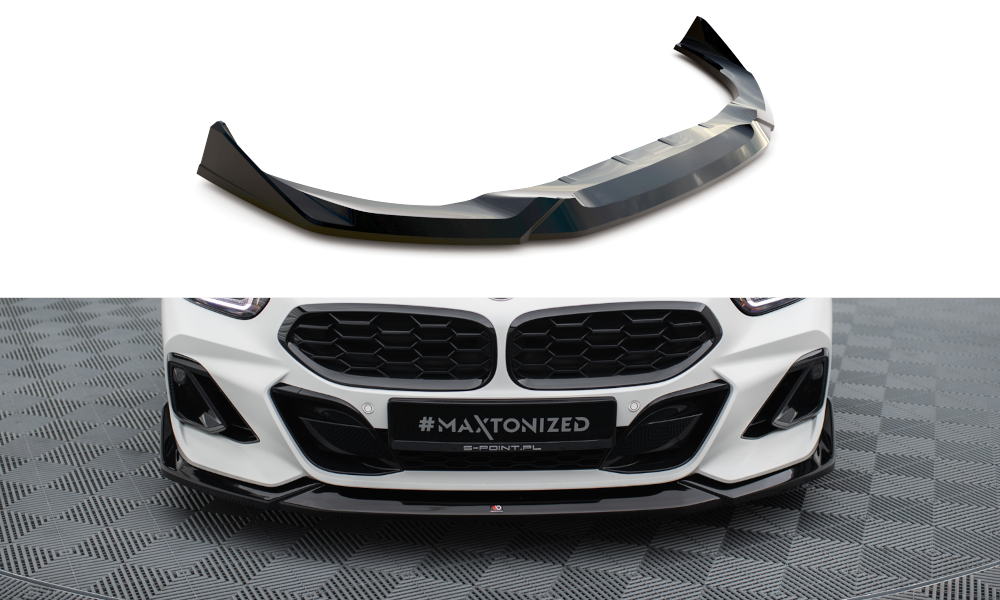 Voorspoiler BMW Z4 M40i / M Pakket G29 Glans Zwart