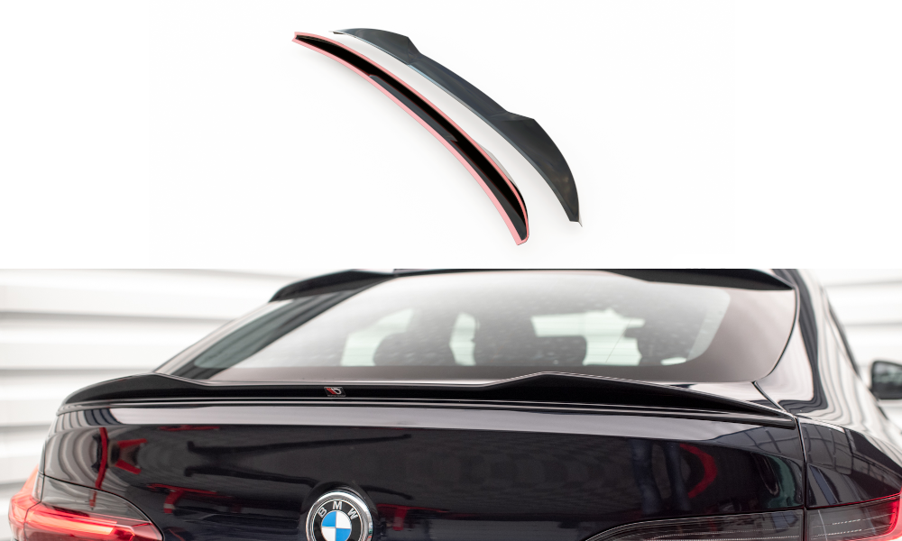 Spoiler BMW X4 M-Pack G02 Maxton Glans Zwart