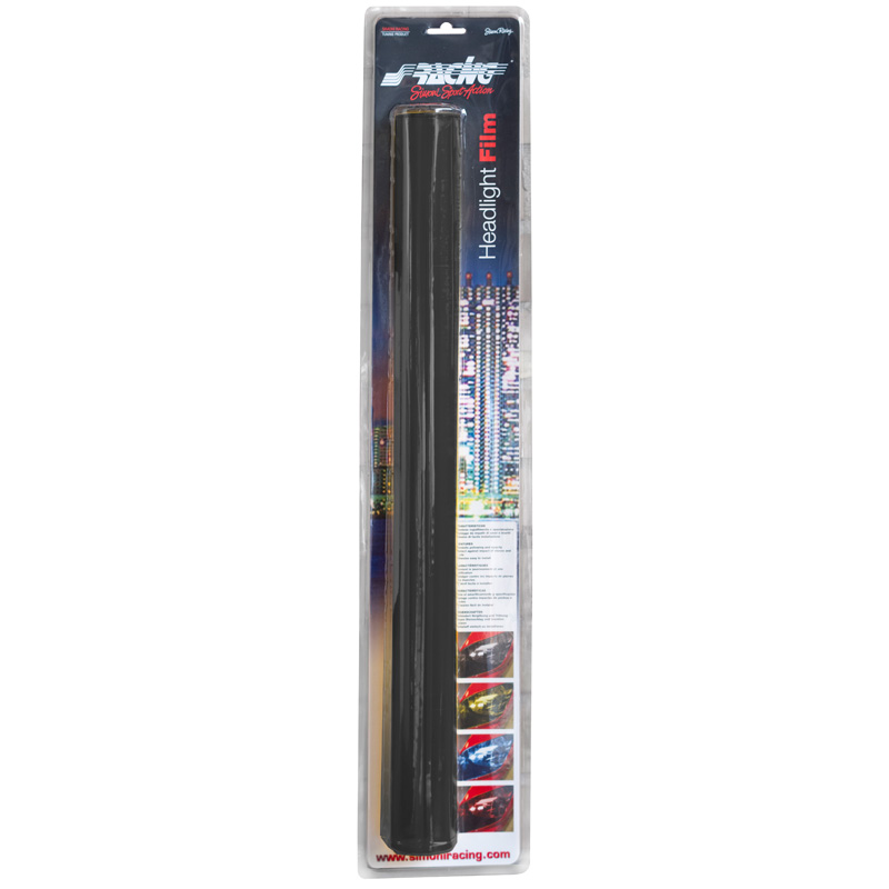Simoni Racing Koplamp-/Achterlichtfolie - 60x100 cm - Zwart