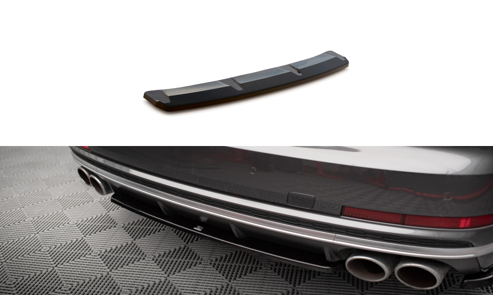 Diffuser Audi S8 D5 Maxton Glans Zwart