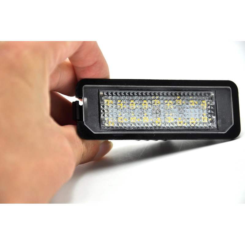 Set LED Nummerplaatverlichting  Audi / Volkswagen / Skoda / Seat / Porsche / Bentley diverse modellen