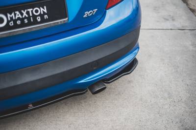 Diffuser Peugeot 207 Sport 06-09 Glans Zwart