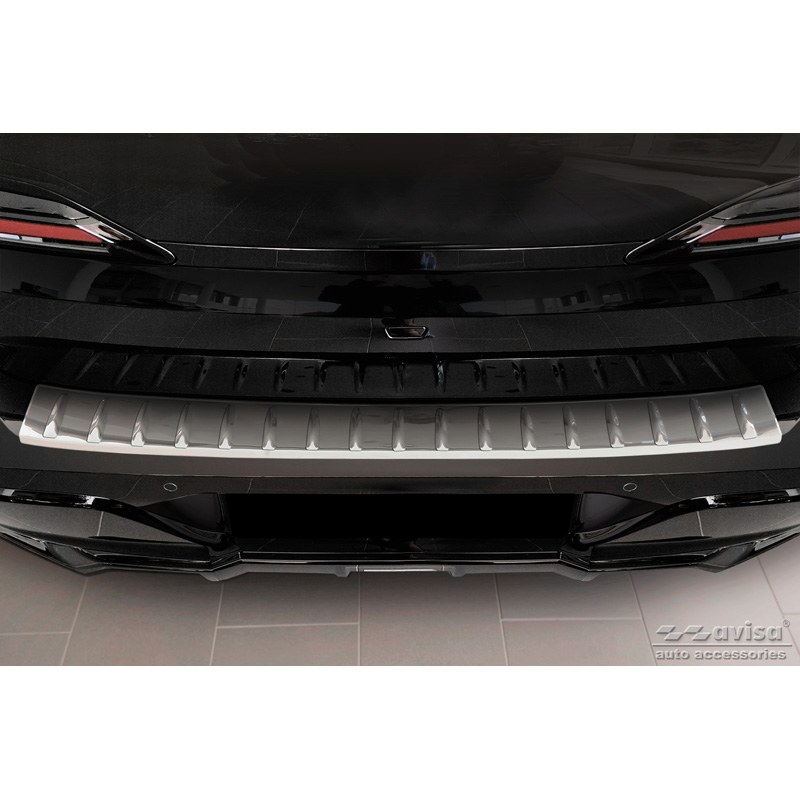 RVS Achterbumperprotector  BMW 7-Serie (G70) 2023- met M-Pakket 'Ribs'