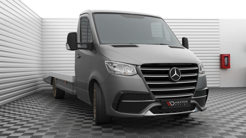 Voorbumper Mercedes-Benz Sprinter Mk3 2018- Maxton