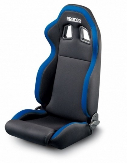 Sportstoel Sparco R100 zwart/blauw