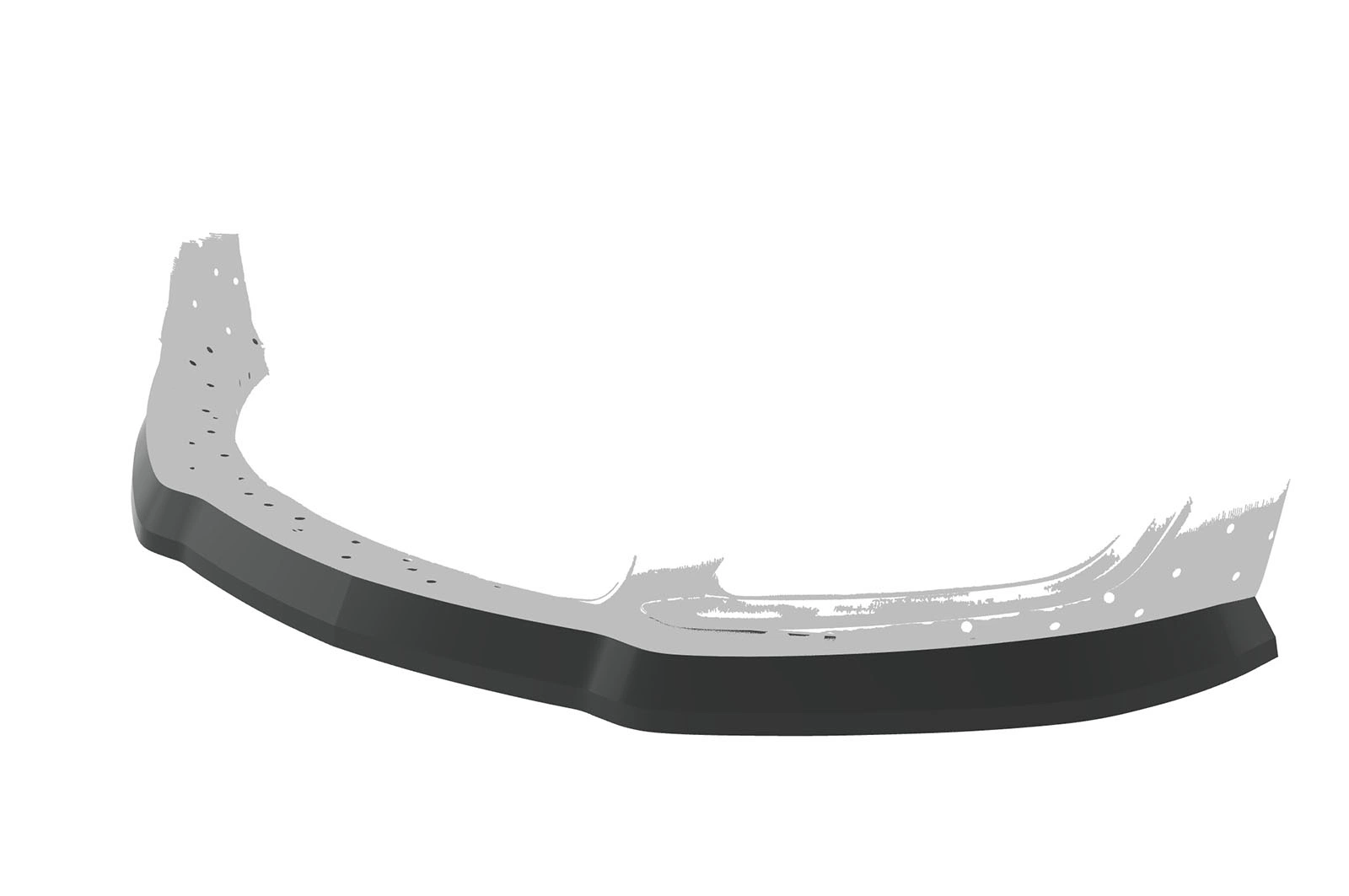Voorspoiler Opel Insignia A Glans Zwart – 06/2013–2017