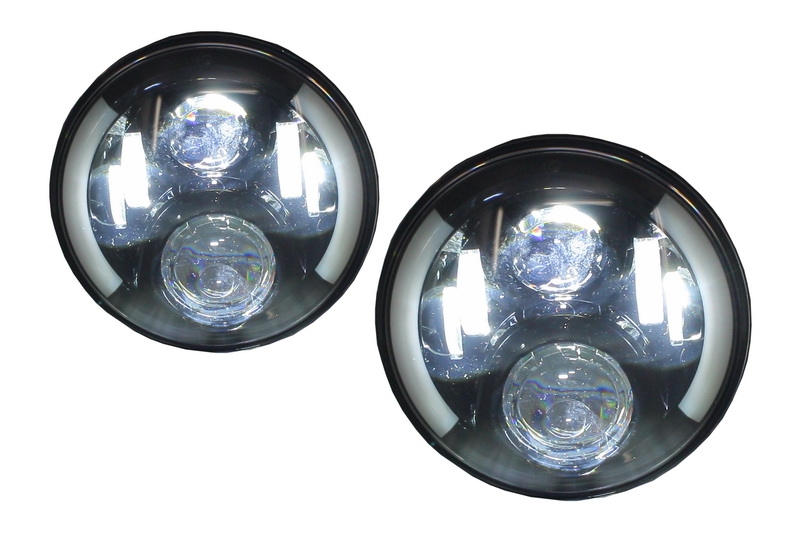 7 Inch CREE LED Headlights Jeep Wrangler JK