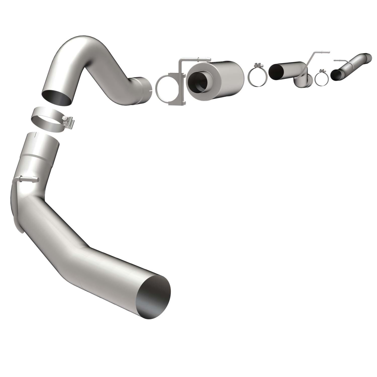 Gm Cat-Back 06- PI GM Duramax CC/LB Dly Magnaflow Cat-Back