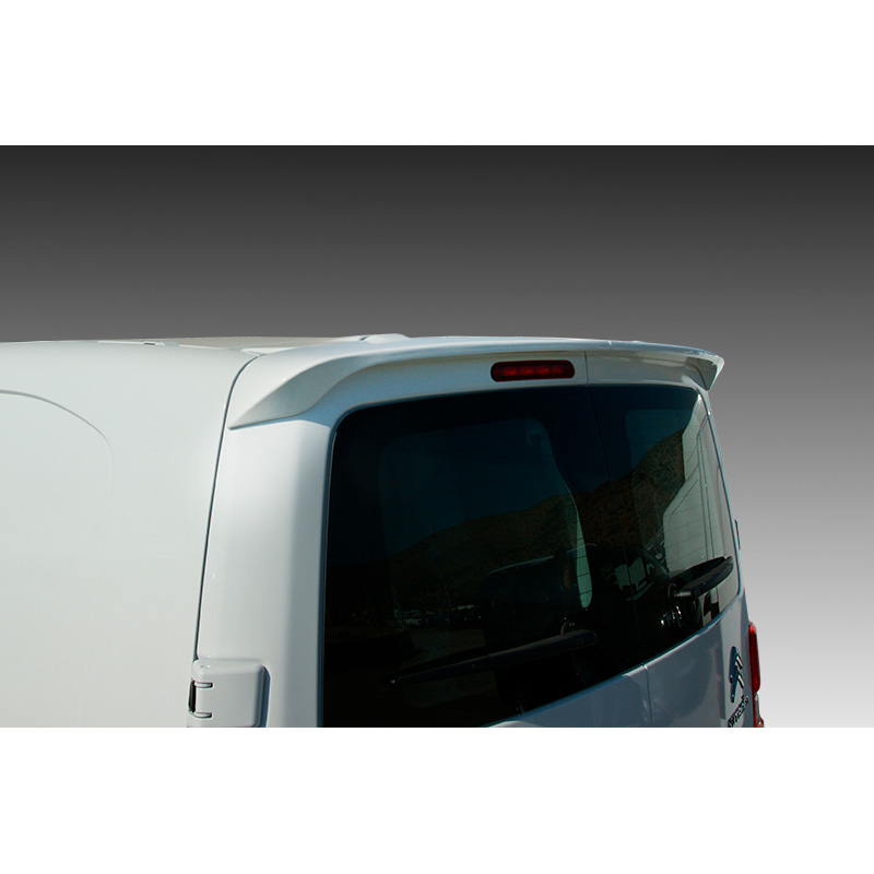 Dakspoiler  Citroën Jumpy/Dispatch/Spacetourer & Peugeot Expert III/Traveller & Toyota Proace 2016- & Opel Vivaro C/Zafira Life 2019- & Fiat Scudo/Ulysse 2022- (met 2 achterdeuren) (PU)