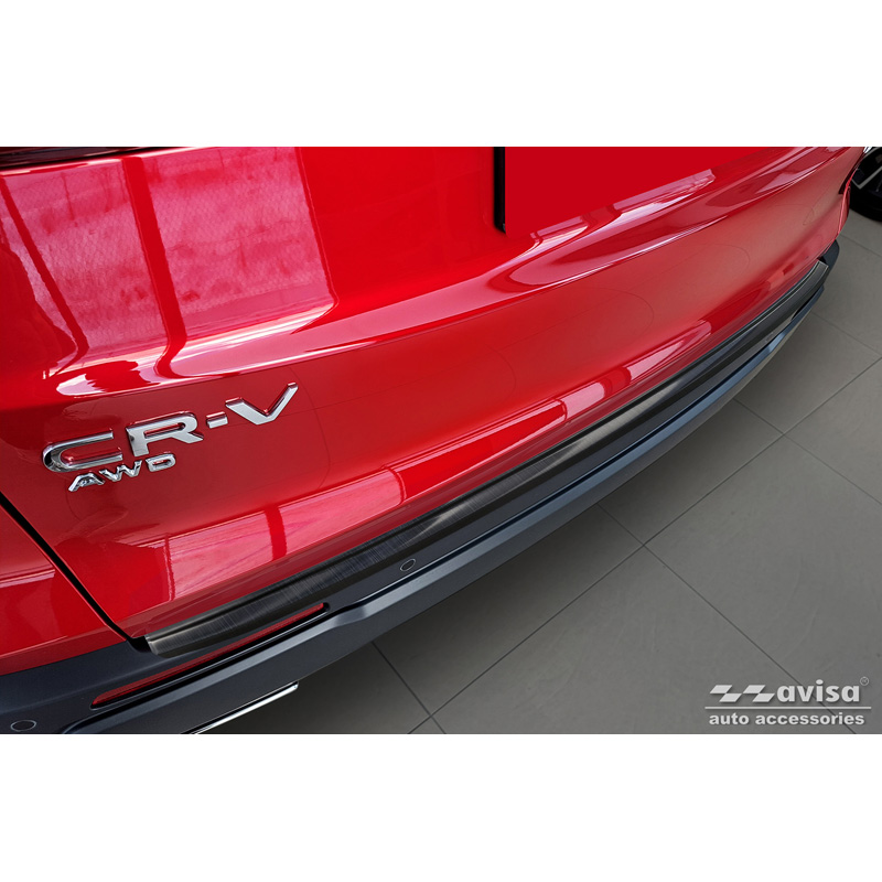 Zwart RVS Achterbumperprotector  Honda CR-V VI 2023-