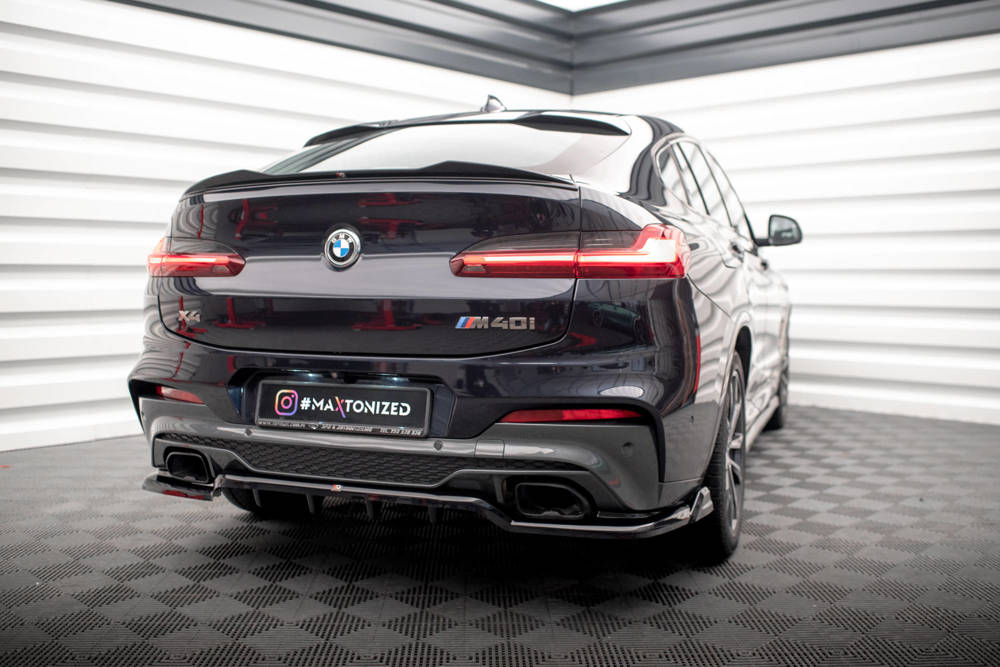 Diffuser BMW X4 M-Pack G02 Maxton Glans Zwart