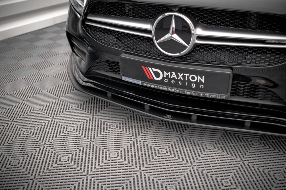 Voorspoiler Street-Pro Mercedes A-Klasse AMG-line & A35 AMG W177 Aeropack Maxton
