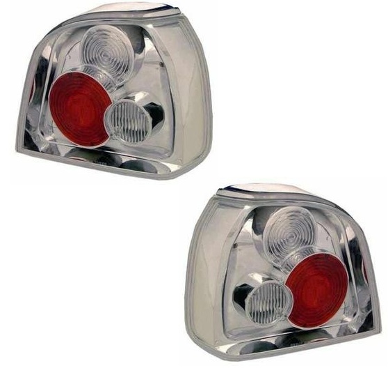 Taillights VW Golf III Led chome Lexus