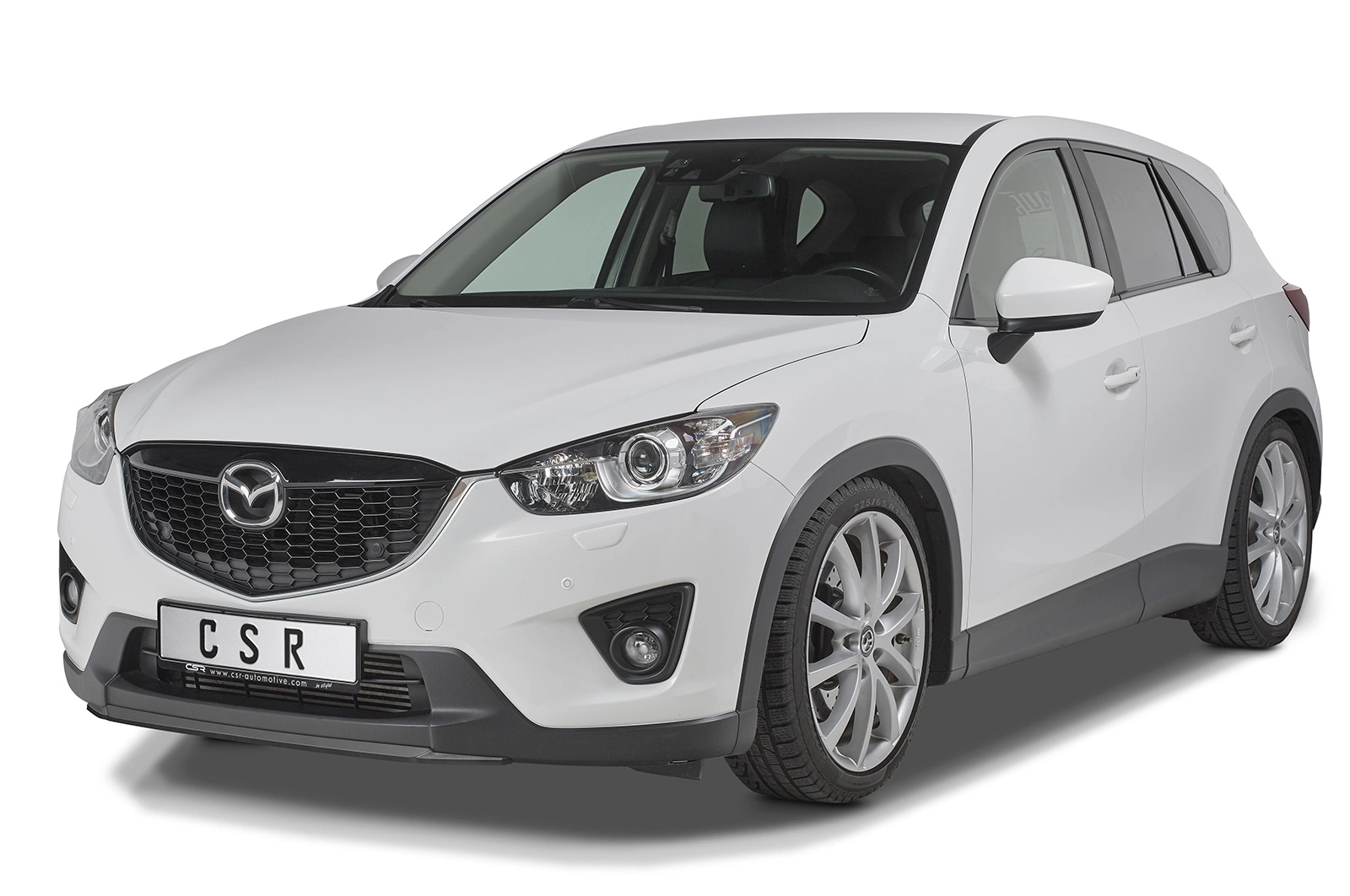 Voorspoiler Mazda CX-5 (KE) Glans Zwart van CSR Automotive (2011-2015, Voor Facelift)