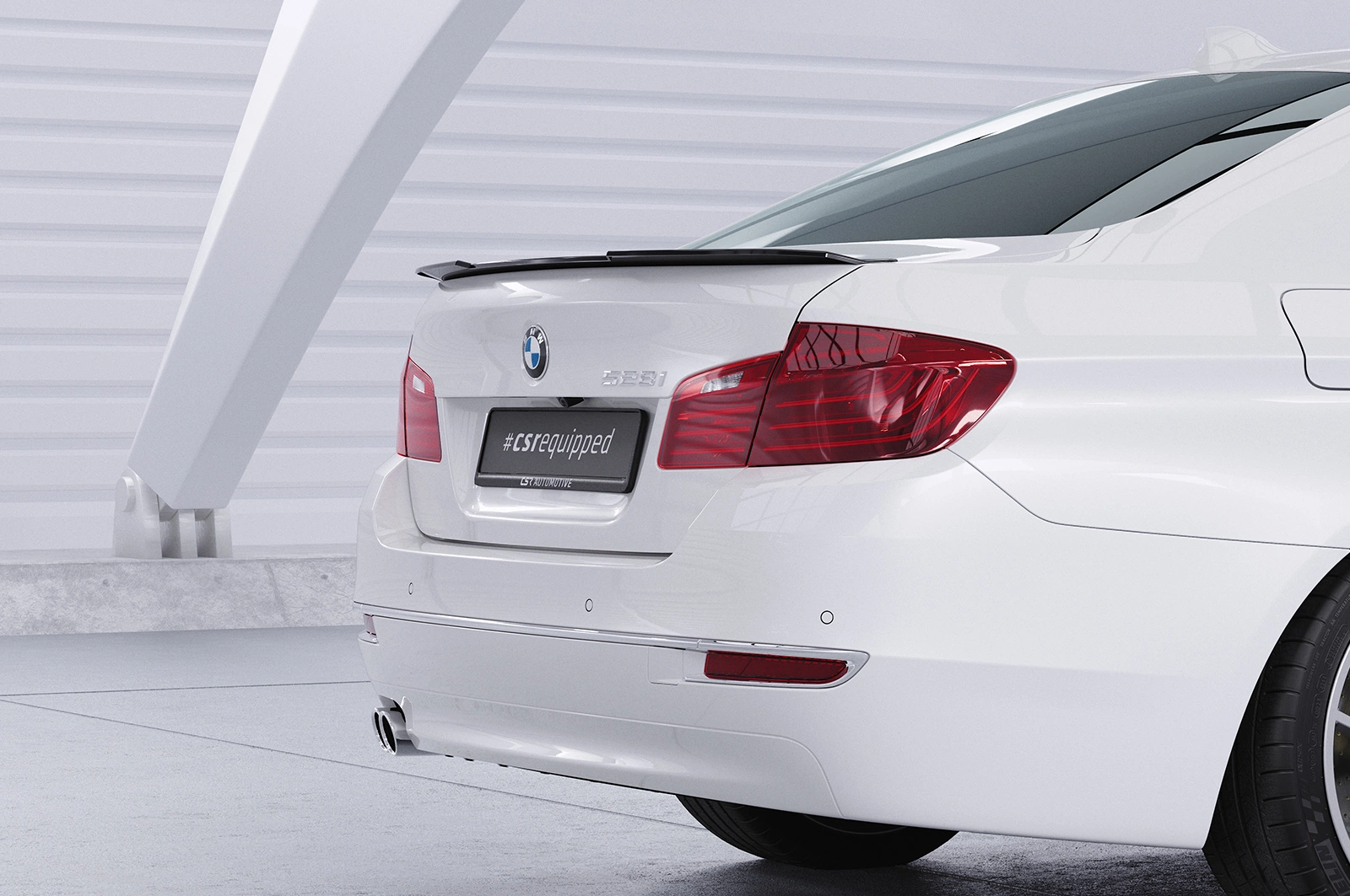 Achterspoiler BMW 5er F10 glans zwart 01/2010–01/2017 van CSR Automotive