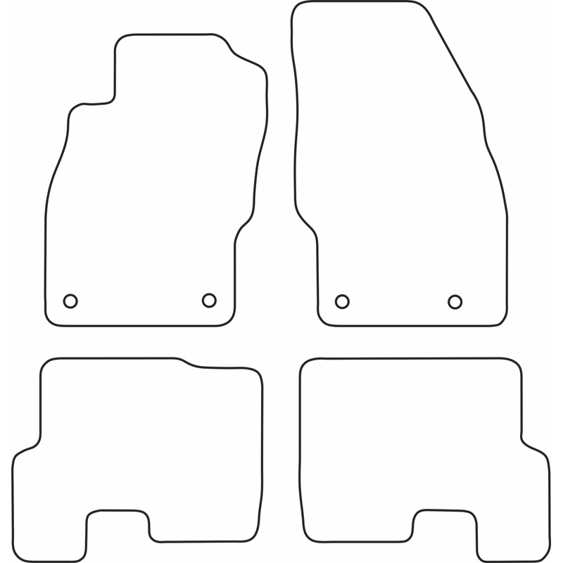 Automatten  Opel Corsa E 2014-