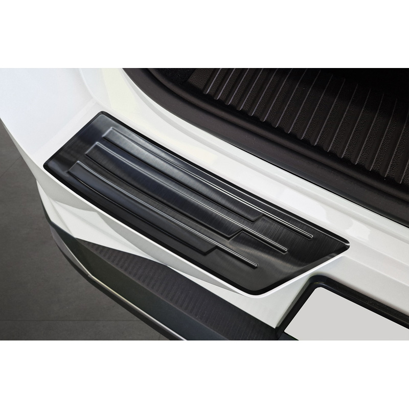 Avisa Zwart RVS Achterbumperprotector  Renault Scenic E-Tech 2024- 'Ribs'