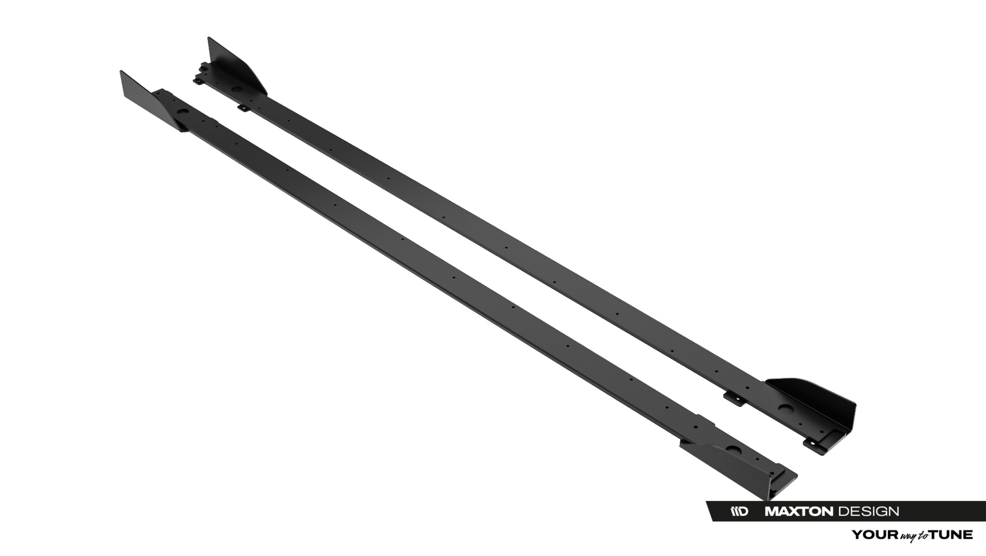 Zijskirt Diffusers Lexus IS 500 Mk3 Facelift 2 (XE30) Maxton Street Pro + Flaps