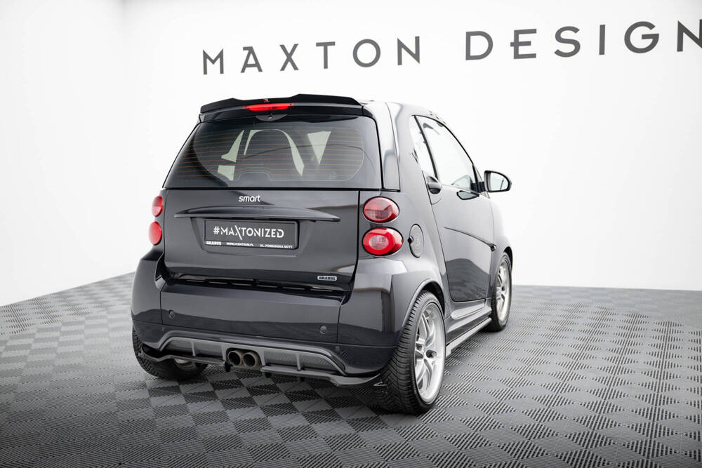 Achterdiffuser Splitter Brabus Smart Fortwo C451 Facelift