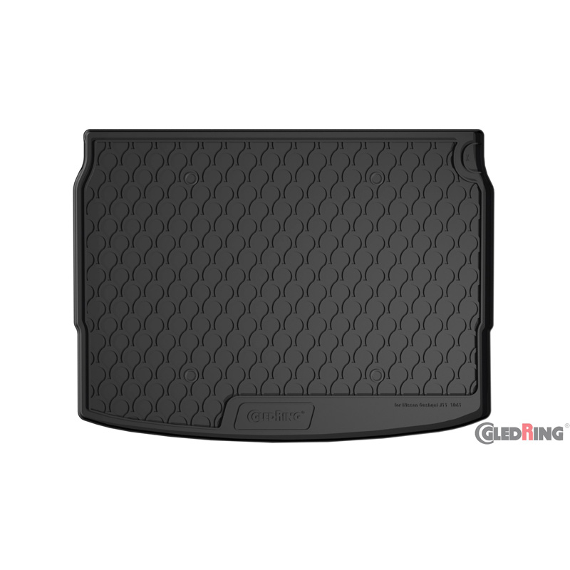 Rubbasol (Rubber) Kofferbakmat  Nissan Qashqai II 2014-2020 (hoge variable laadvloer)