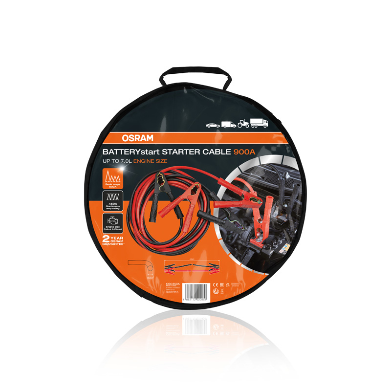Osram BATTERYstart 900A - Startkabels