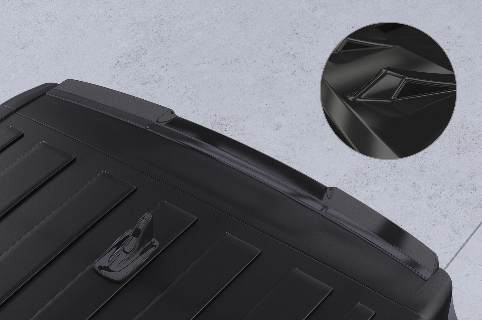 Achterspoiler VW ID. Buzz Glans Zwart (2022+) - CSR Design
