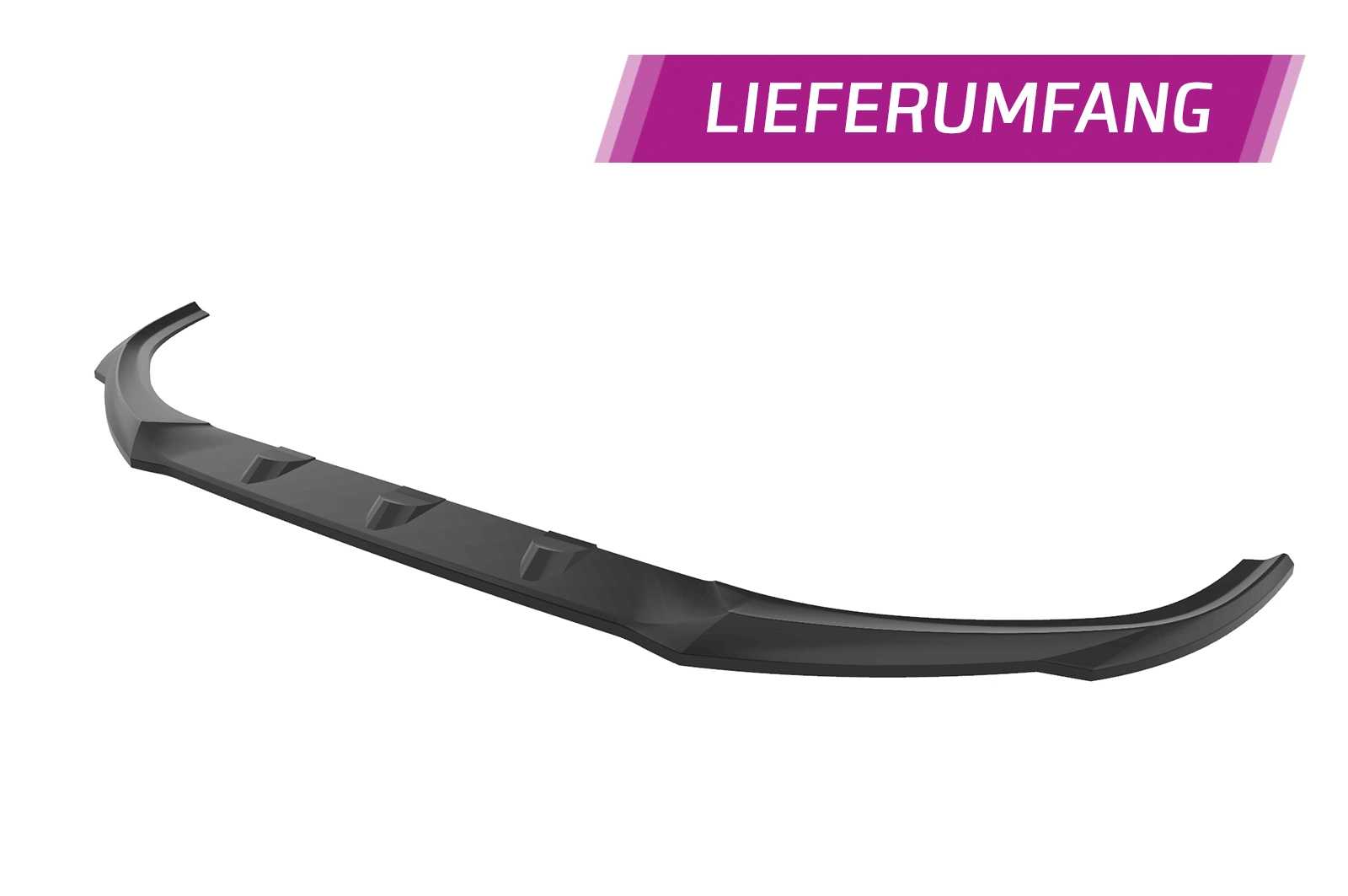 Voorspoiler Hyundai i20 (BC3) 2020-2023 (voor Facelift) Glans Zwart – CSR