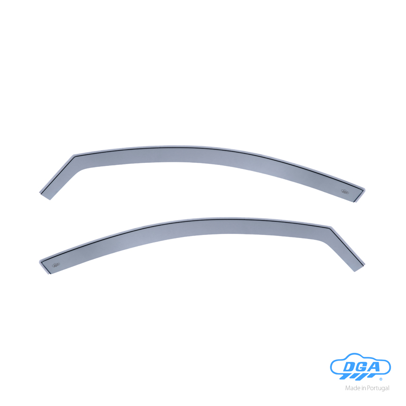 DGA Zijwindschermen  Audi A6 (4F) Sedan/Avant/Allroad 2004-2011 (2-delig)