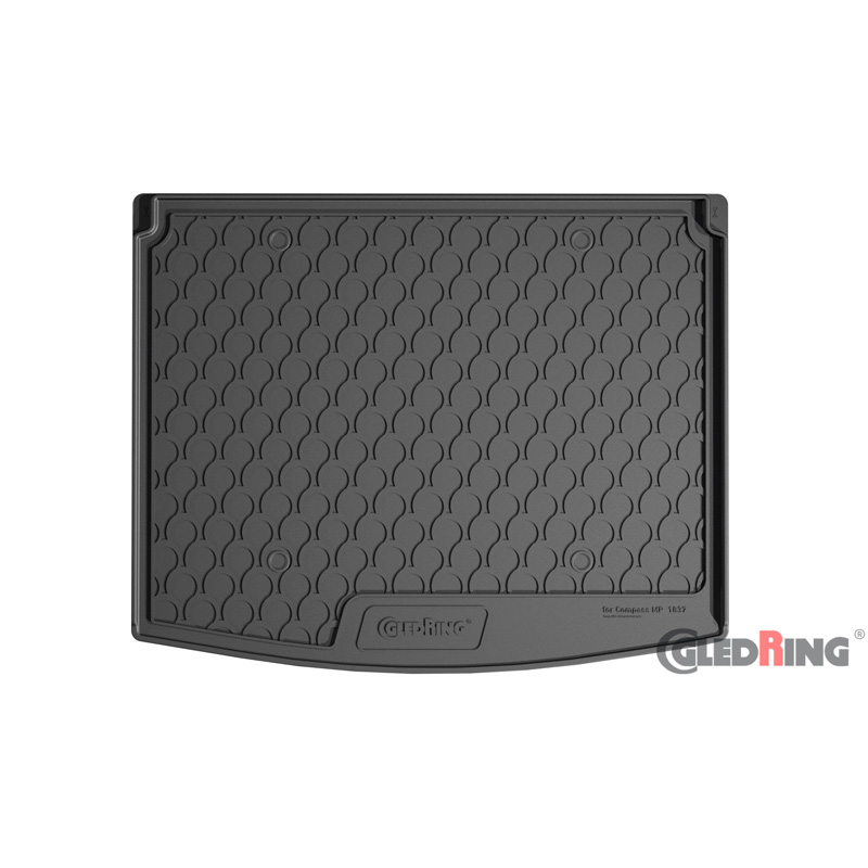 Rubbasol (Rubber) Kofferbakmat  Jeep Compass (MX) 2017- (Hoge & Lage variabele laadvloer)