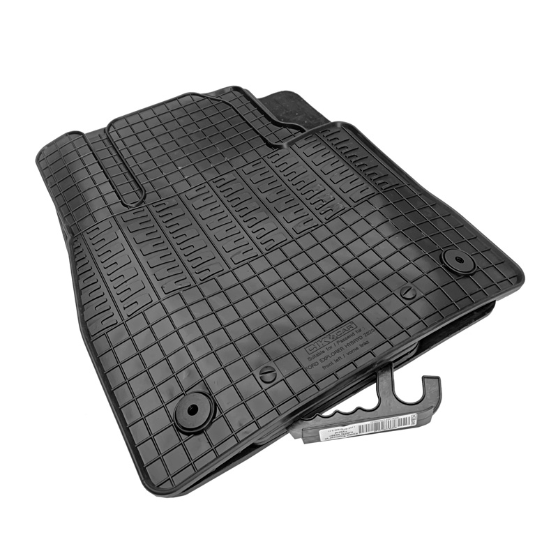 Rubber matten  Ford Explorer VI (U625) Hybrid 2020- (4-delig + montagesysteem)
