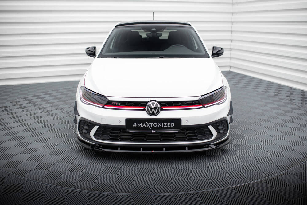 Voorspoiler V.2 Volkswagen Polo GTI MK6 Facelift