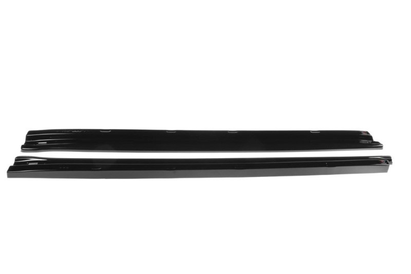 Zijskirts Diffusers Fiat 500 Hatchback Preface Glanzend Zwart