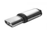 Sport-Eindemper 145x75mm Universeel RVS Ulter-Sport